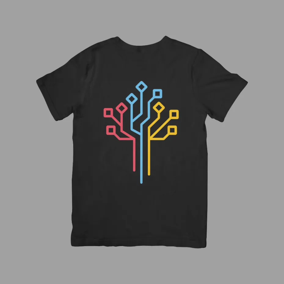 Дрво Тарабе 1, црна мушка мајица