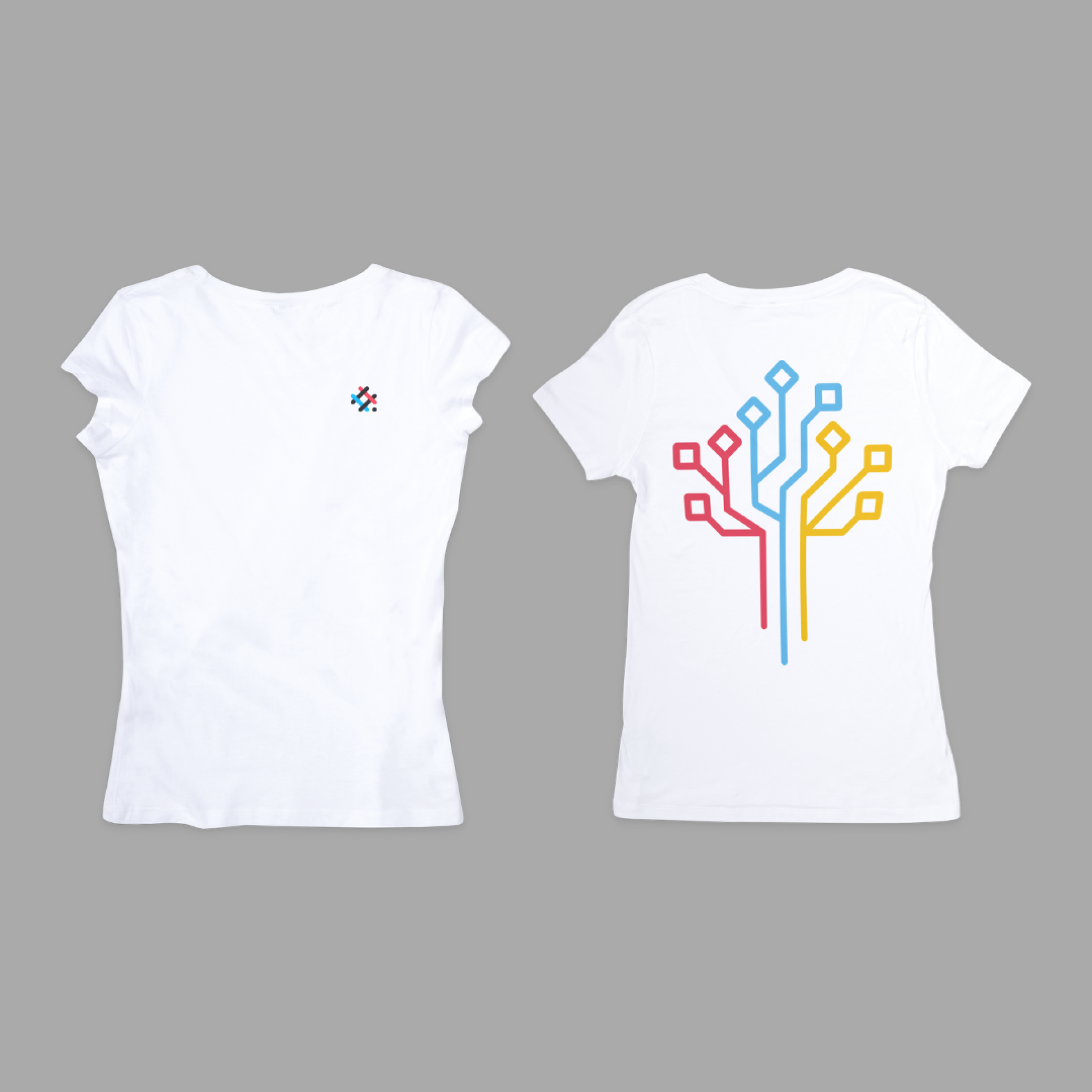 Дрво Тарабе 2, бела женска мајица