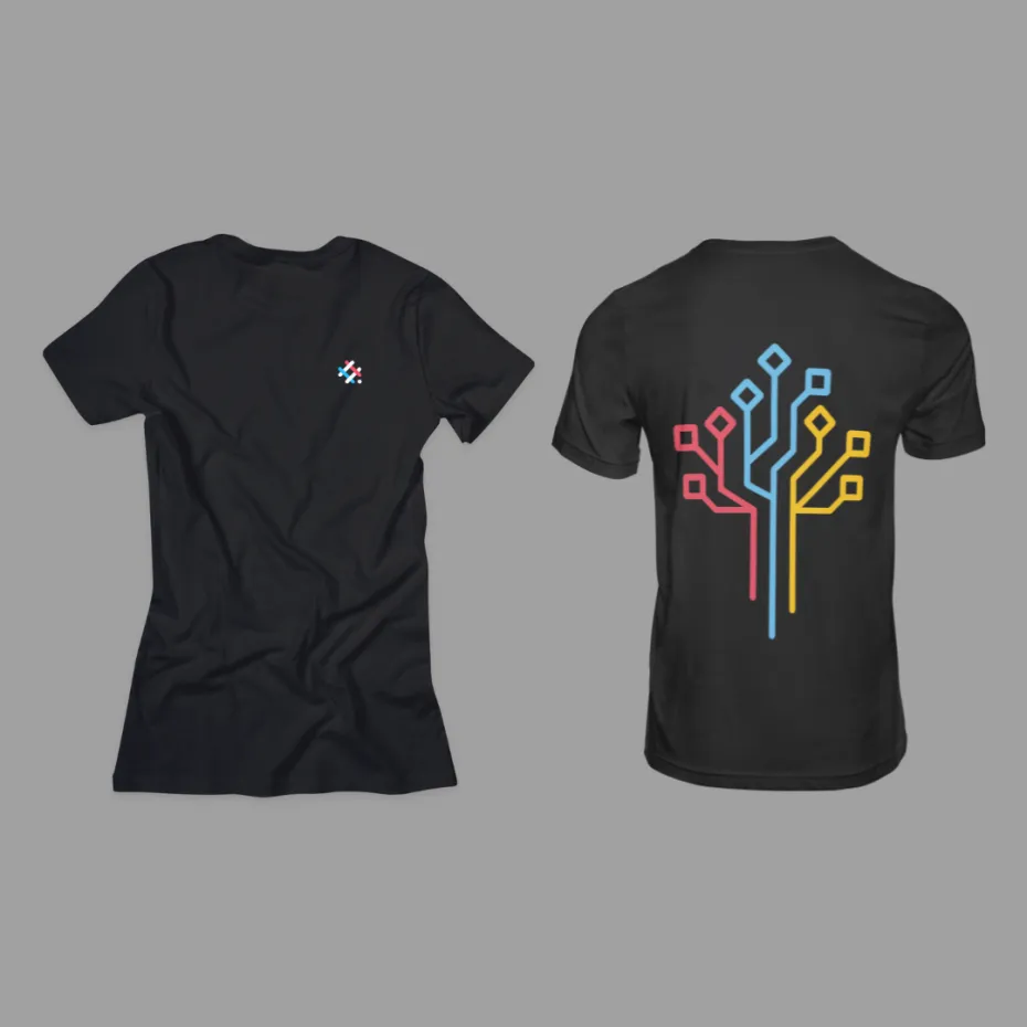 Дрво Тарабе 2, црна мушка мајица