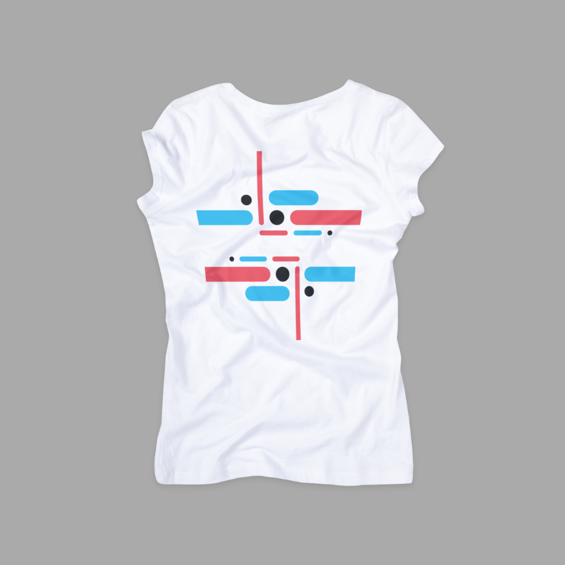 Кинетика, бела женска мајица