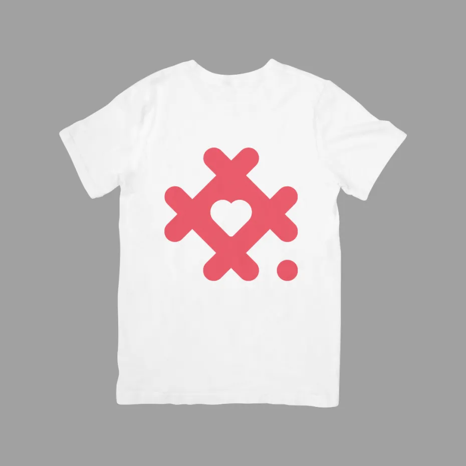 Срце Србије, бела дечија мајица