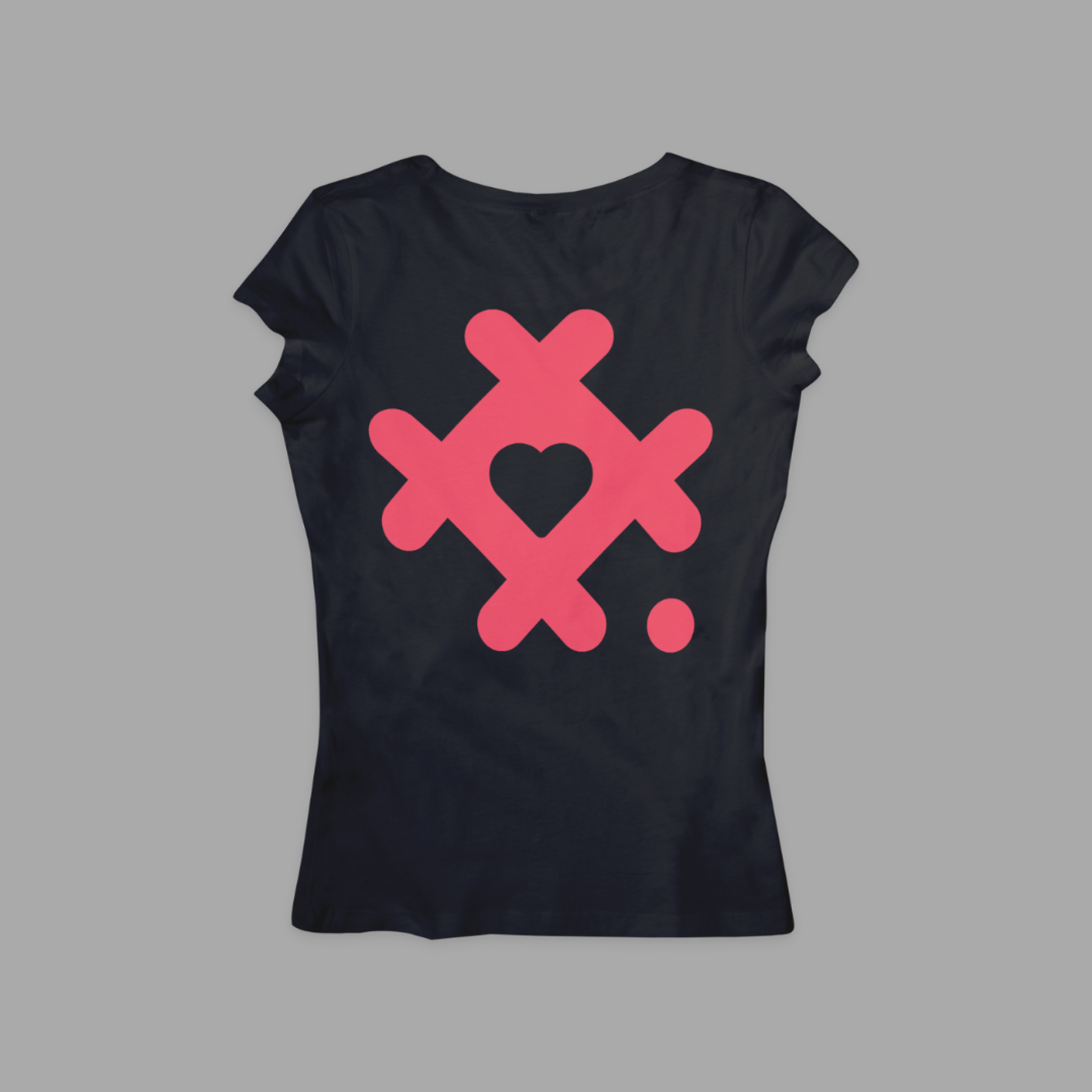 Срце Србије, црна женска мајица