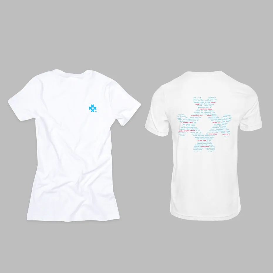 Tech Testimonials 1, бела мушка мајица