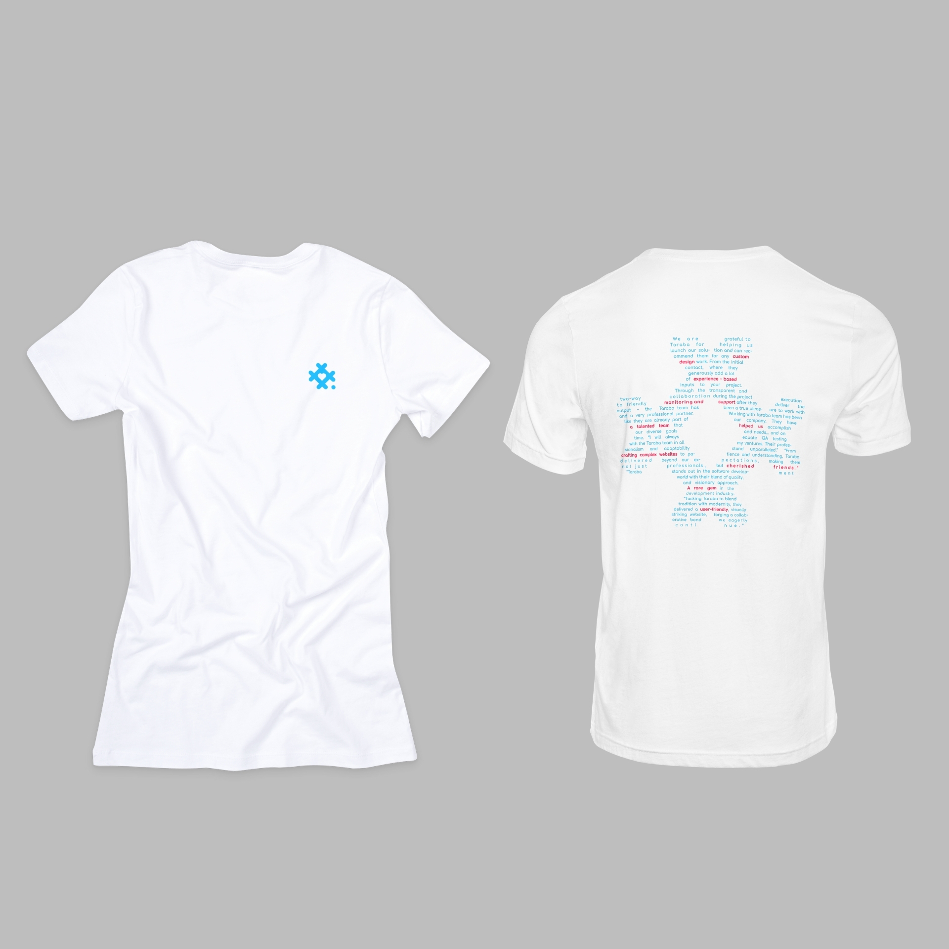 Tech Testimonials 1, бела мушка мајица