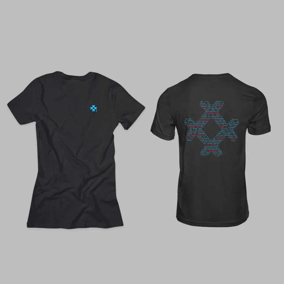 Tech Testimonials 1, црна мушка мајица