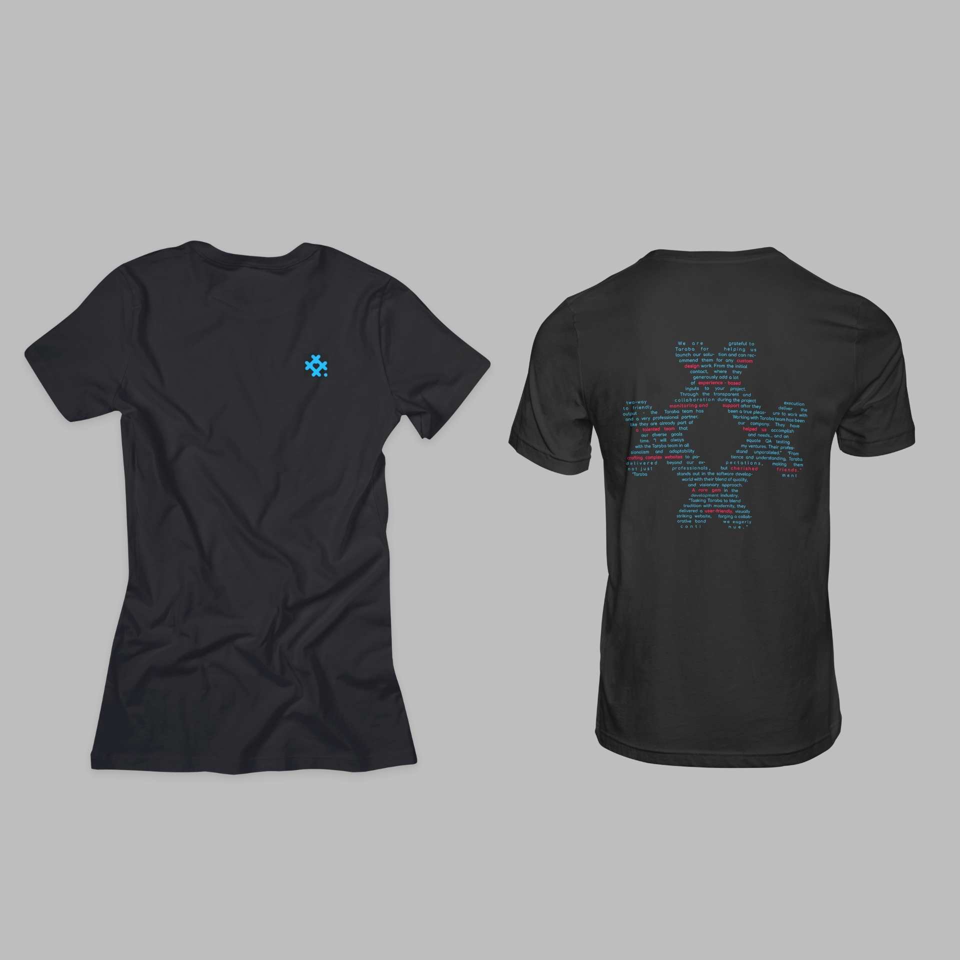 Tech Testimonials 1, црна мушка мајица