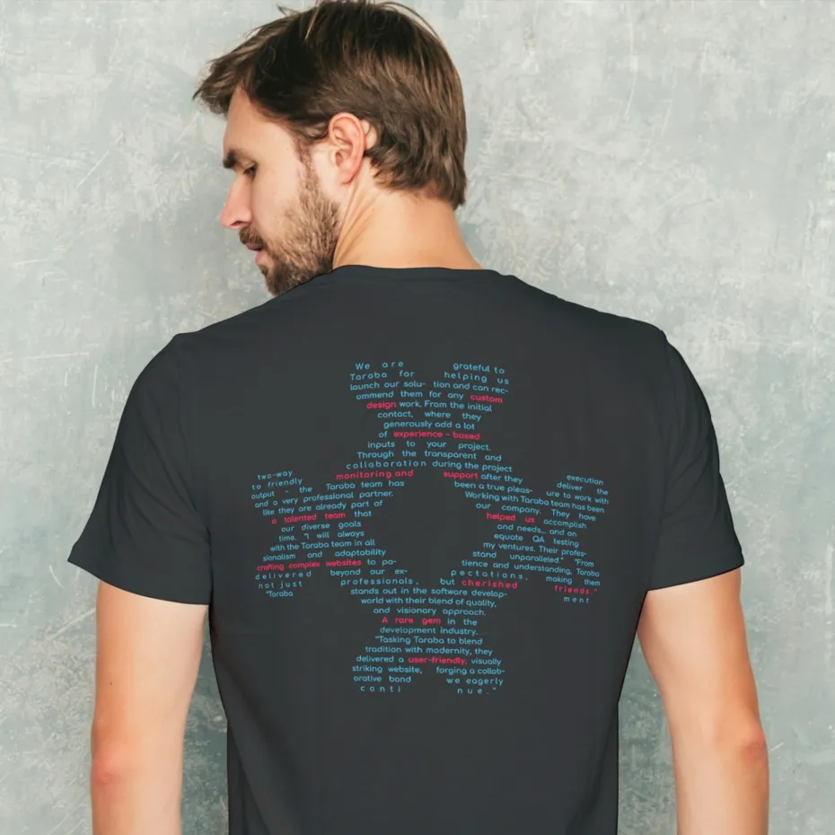 Tech Testimonials 1, црна мушка мајица